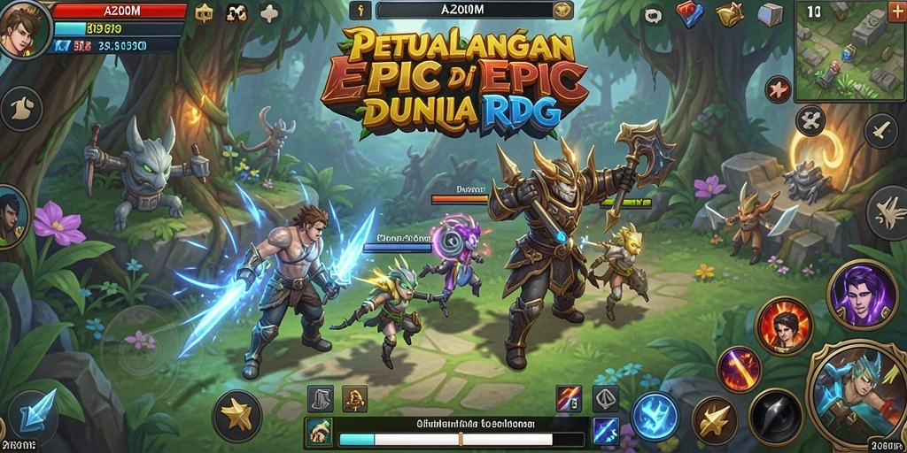 Tampilan gameplay A200M yang mendebarkan dan penuh aksi.
