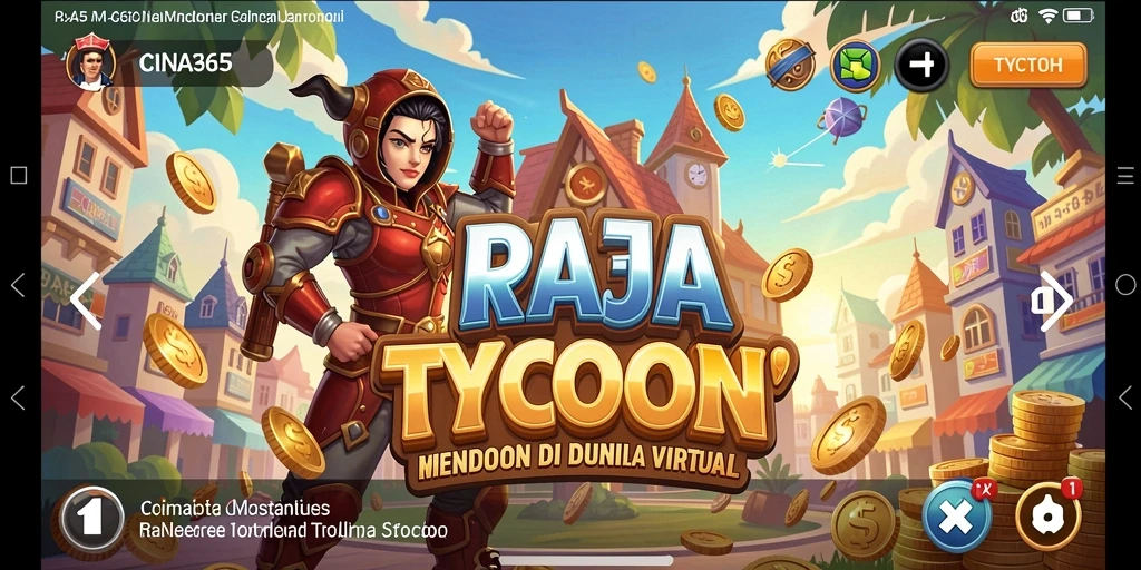 Tampilan menarik dari gameplay Tycoon di CINA365 dengan berbagai pilihan strategi.