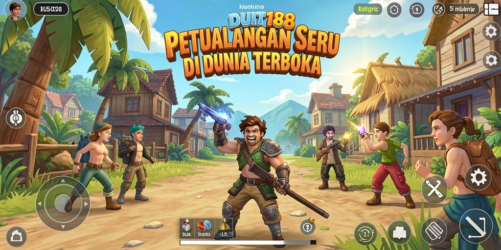 Gameplay menarik di dunia terbuka penuh petualangan.