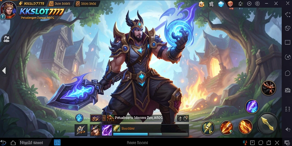Gameplay penuh aksi dan strategi di KKSLOT777.