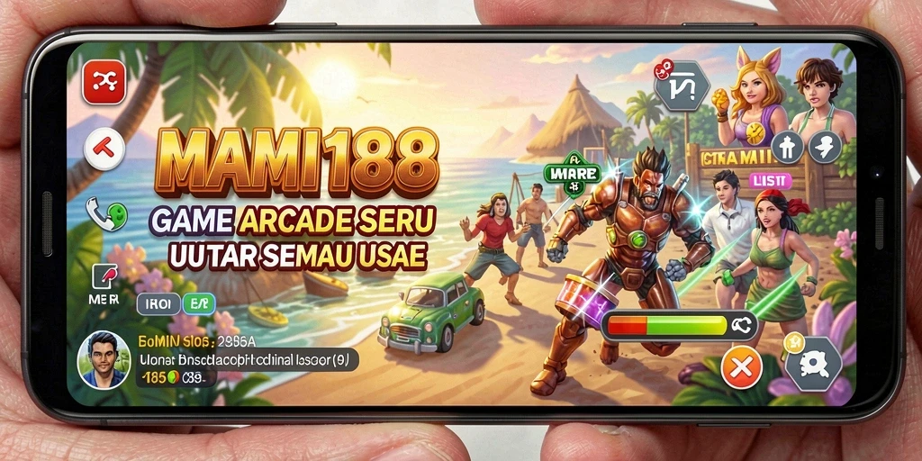 Screenshot gameplay MAMI188 menampilkan aksi seru penuh warna.