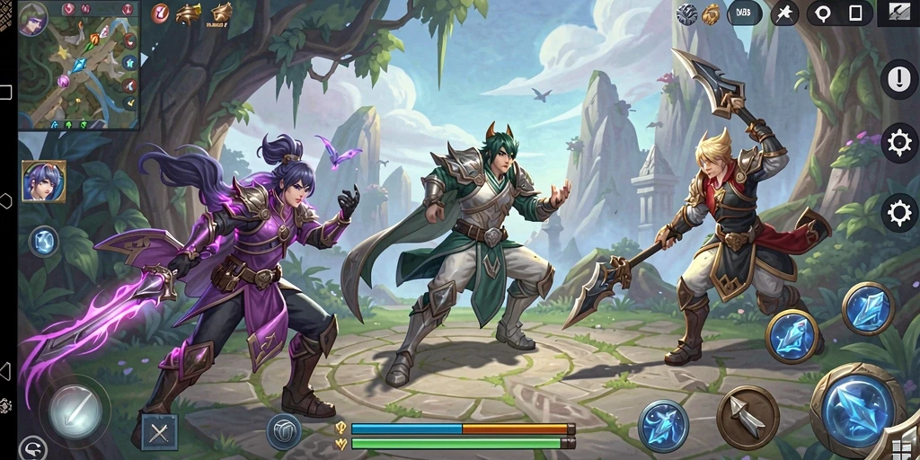 Screenshot menunjukkan momen epik dalam gameplay MLBB8 yang menggugah semangat petualangan.