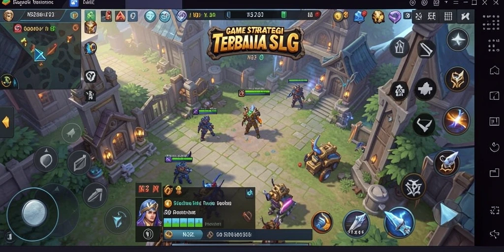 Tampilan menarik dari gameplay N32 dalam genre SLG.
