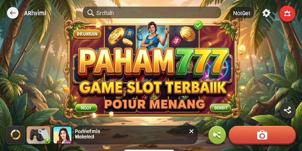 Tampilan dan suasana gameplay Slot yang mendebarkan di PAHAM777.