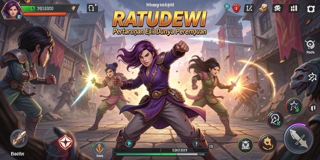 Gameplay seru dan menegangkan dalam RATUDEWI.