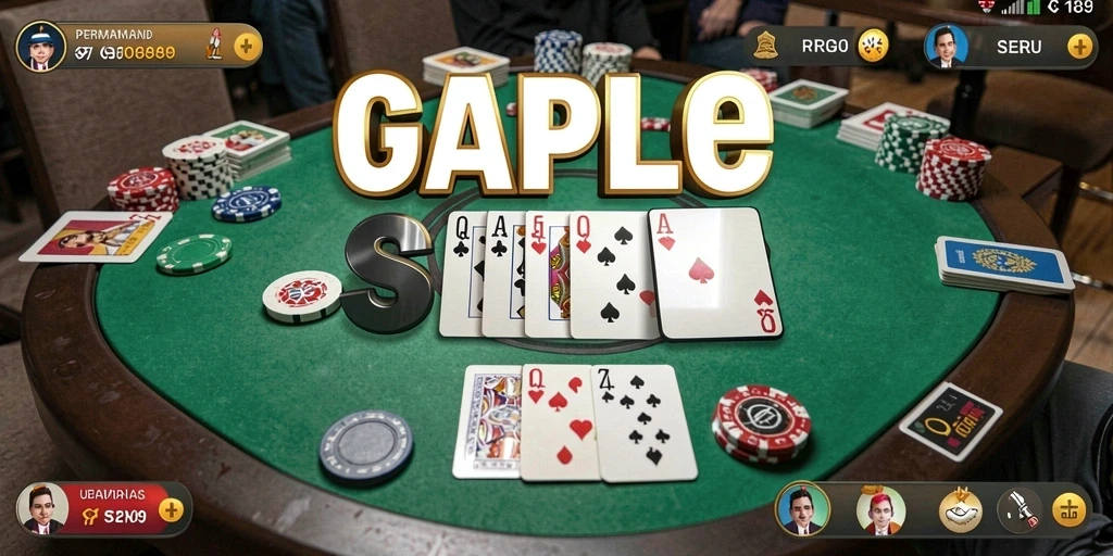 Tampilan menarik dari gameplay Gaple di RR89 yang seru dan kompetitif.