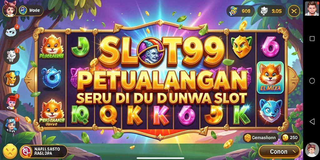 Gameplay SLOT99 menampilkan visual menawan dan tantangan seru.