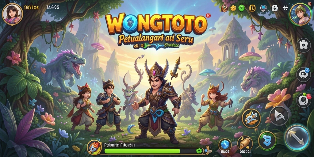 Gameplay seru WONGTOTO dalam petualangan menegangkan.